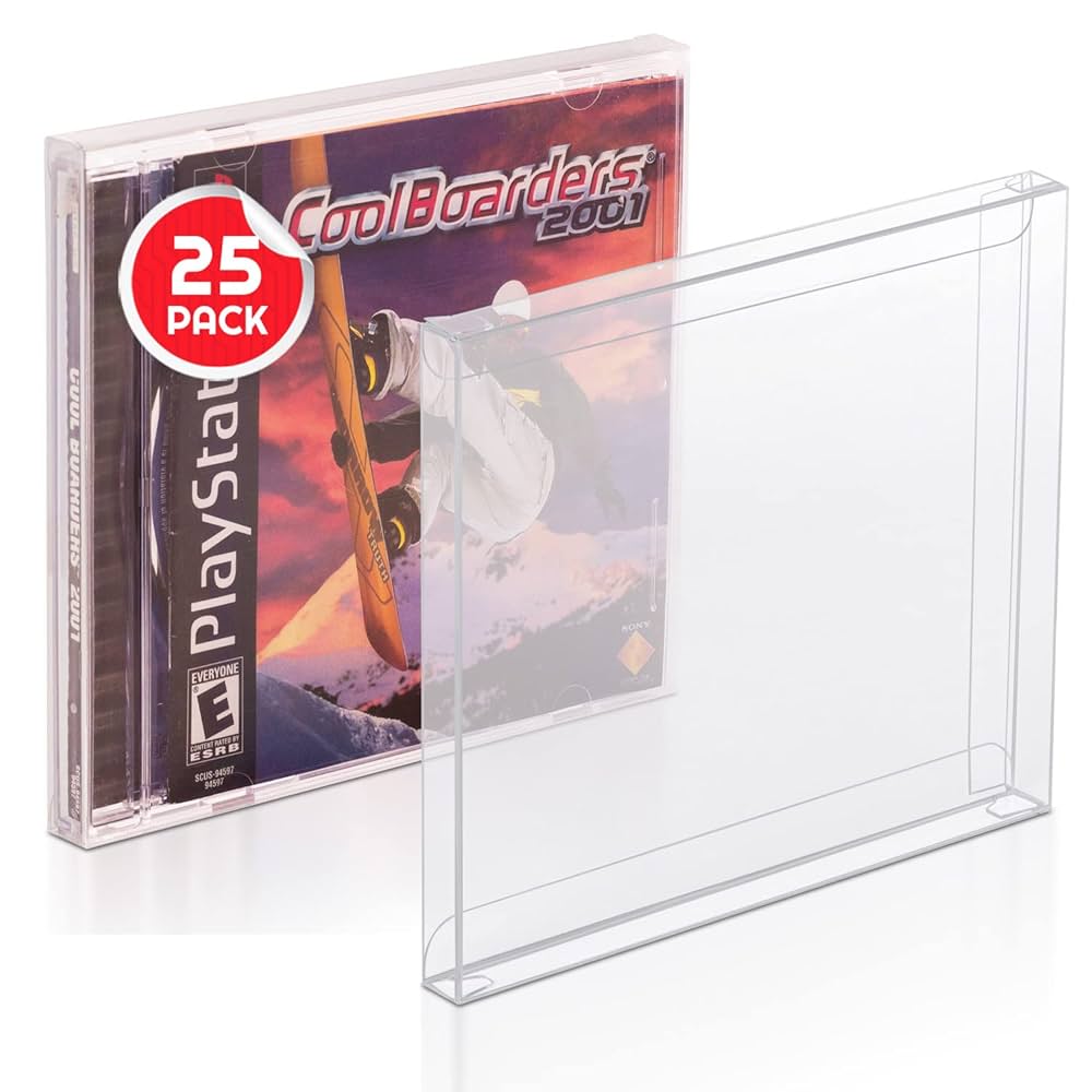 Amazon.co.jp: ゲームボックスプロテクター CD Jewel Games、PS1